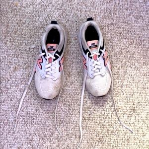 These are a pair of new balance. Used.